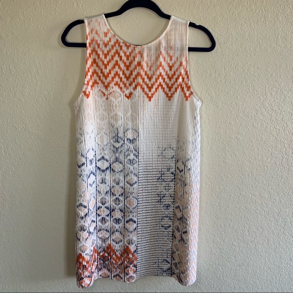 Zara Collection textured sleeveless shift dress